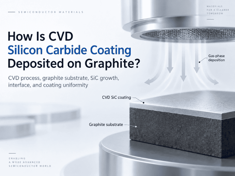 CVD Silisyum Karbür Kaplama Grafit Üzerine Nasıl Biriktirilir?