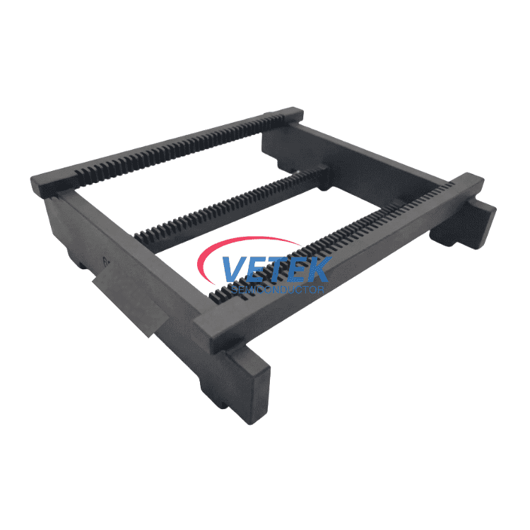 Yüksek Saflıkta CVD SiC Kaplamalı Gofret Teknesi