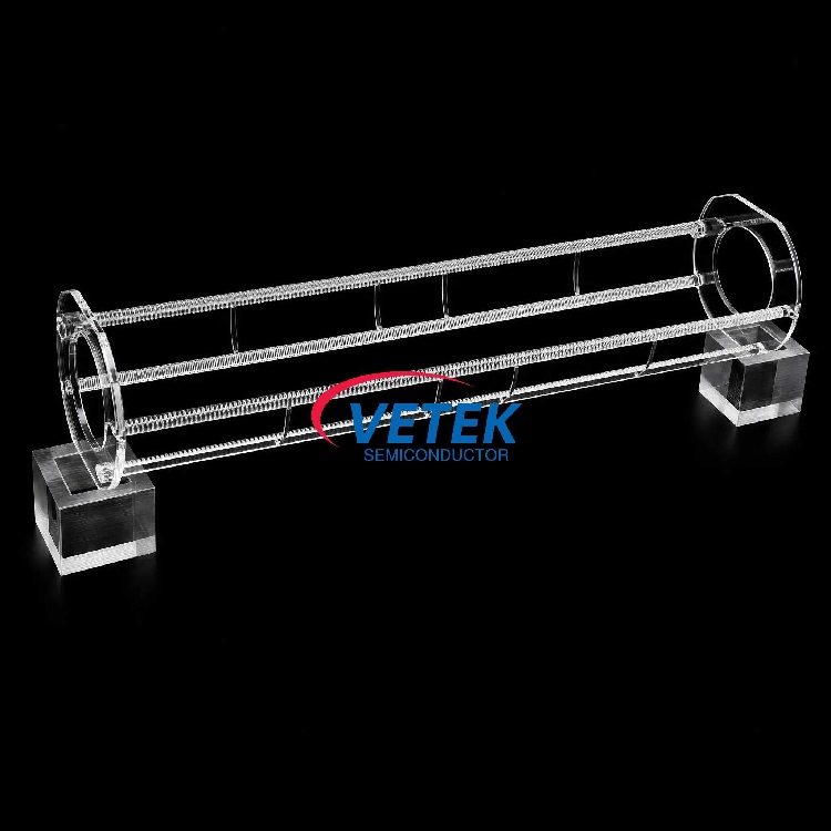 TEL İçin Yüksek Saflıkta Kuvars Gofret Teknesi TEL İçin Yüksek Saflıkta Kuvars Gofret Teknesi
